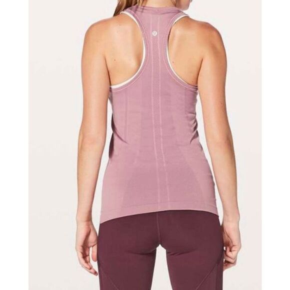 LULULEMON ATHLETICA Swiftly Tech Racerback in Quicksand/Quicksand Size 4 - Picture 2 of 4